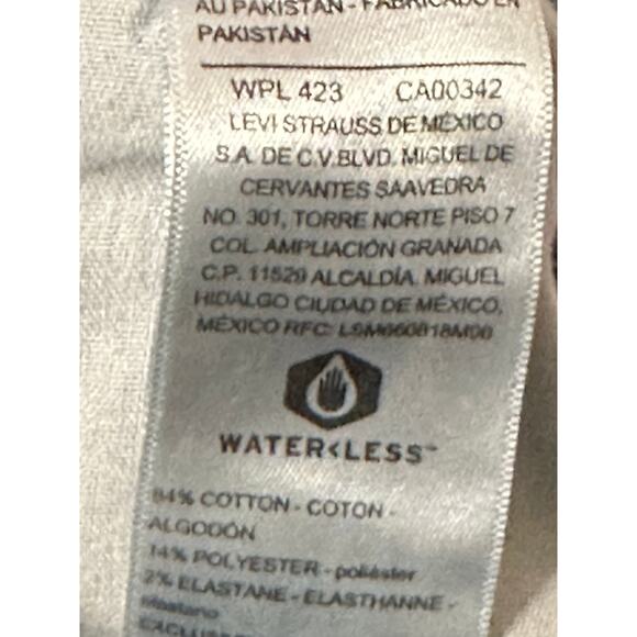 Signature Levi Strauss Jeans Womens 20 Heritage Boyfriend Stretch Denim Cuffed - Picture 6 of 6